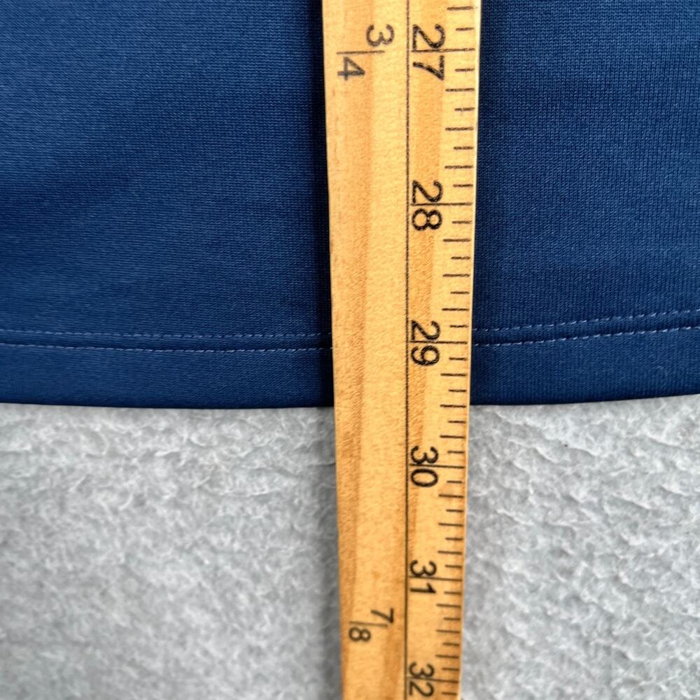 Under Armour Tech T Shirt Navy Blue Performance Stretch Logo Casual Mens Large - Picture 8 of 8